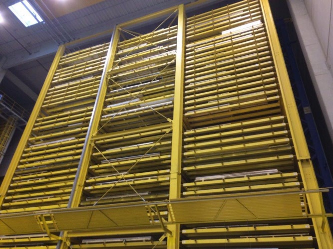 Magazzino per lamiere STOPA Altezza 18 m
