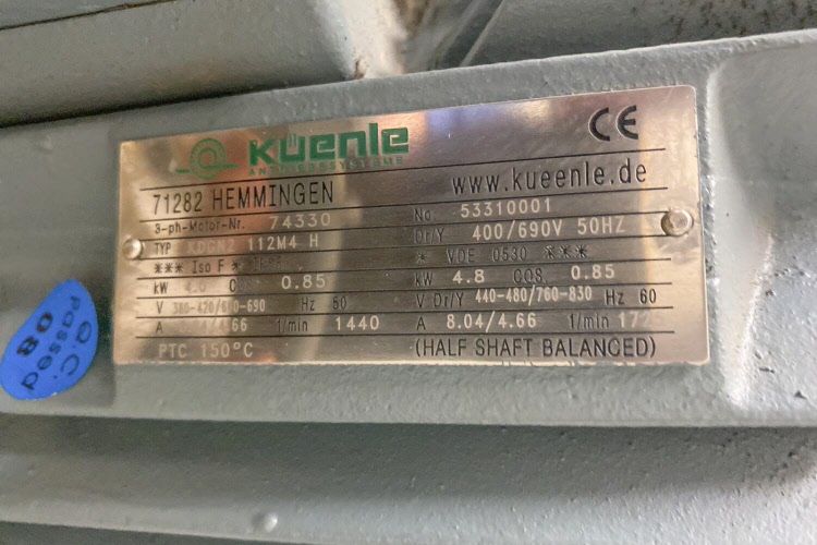 Küenle hydraulic unit, VLT