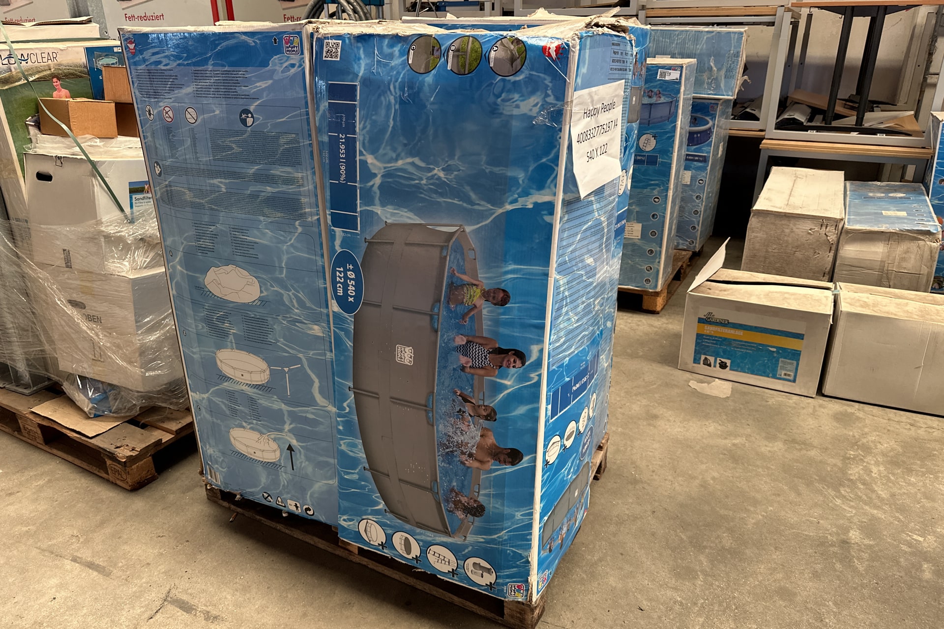 Aufstellpools und Poolzubehör