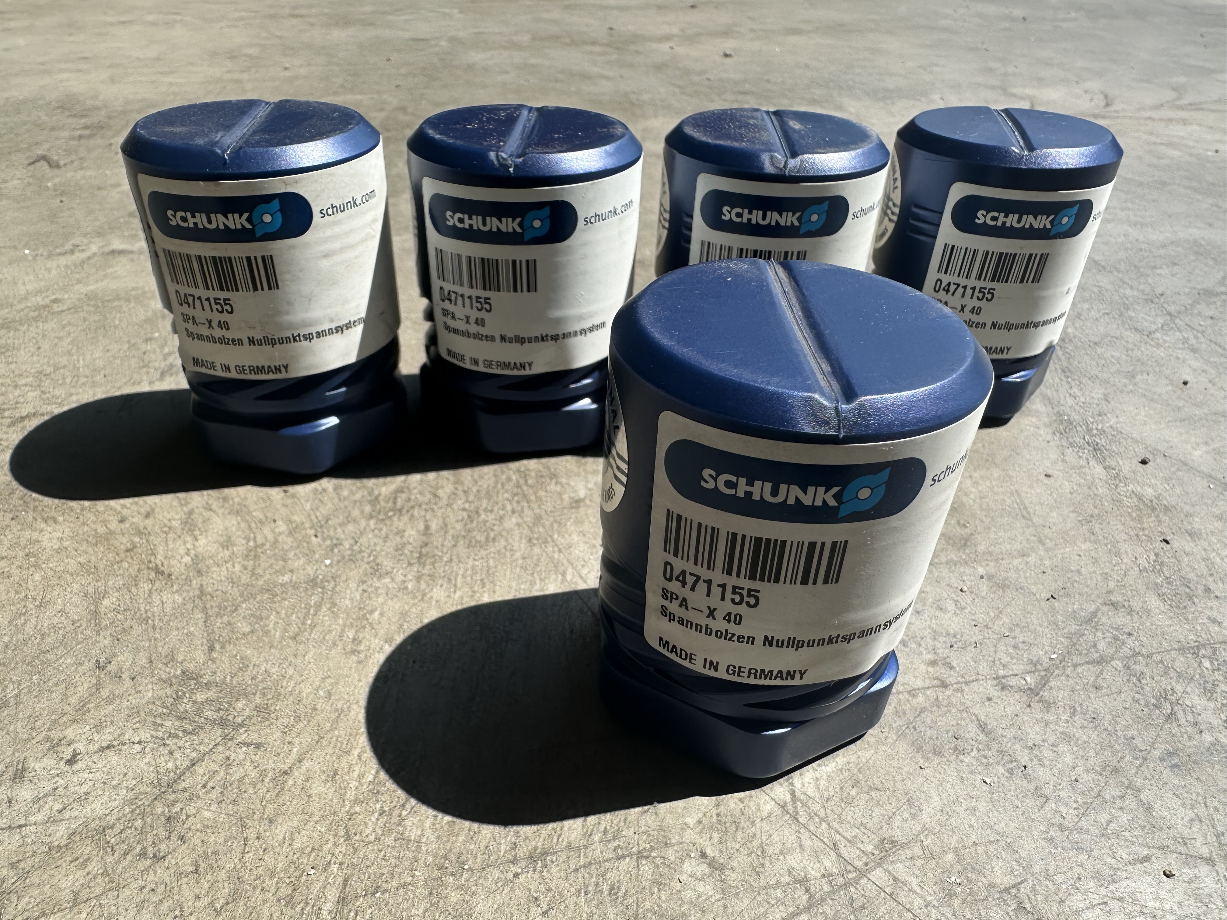 Schunk Spannbolzen Nullpunktspannsystem SPA-X 40 (0471155), Neuware
