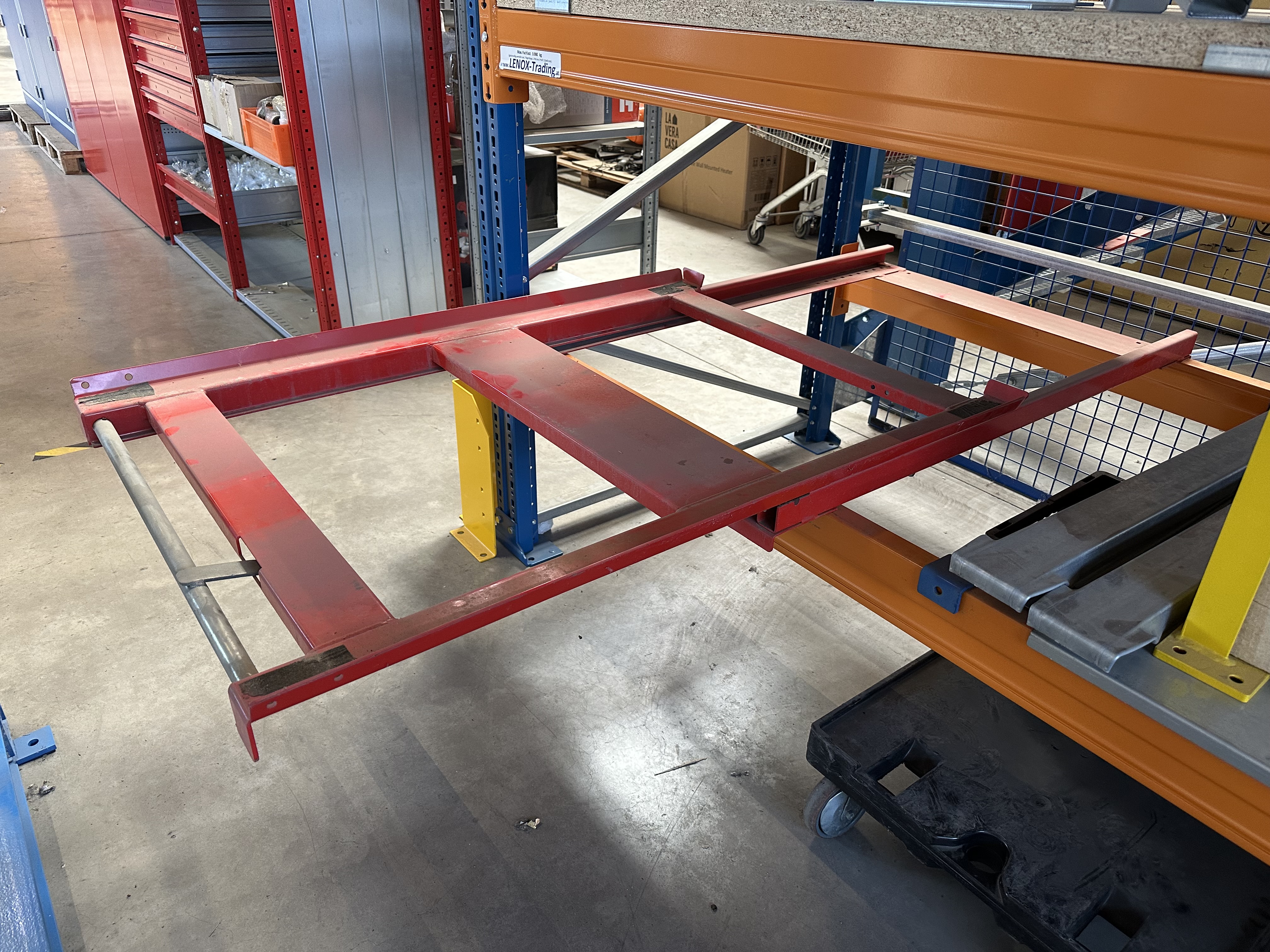 Schwerlast - Palettenauszug, gebraucht