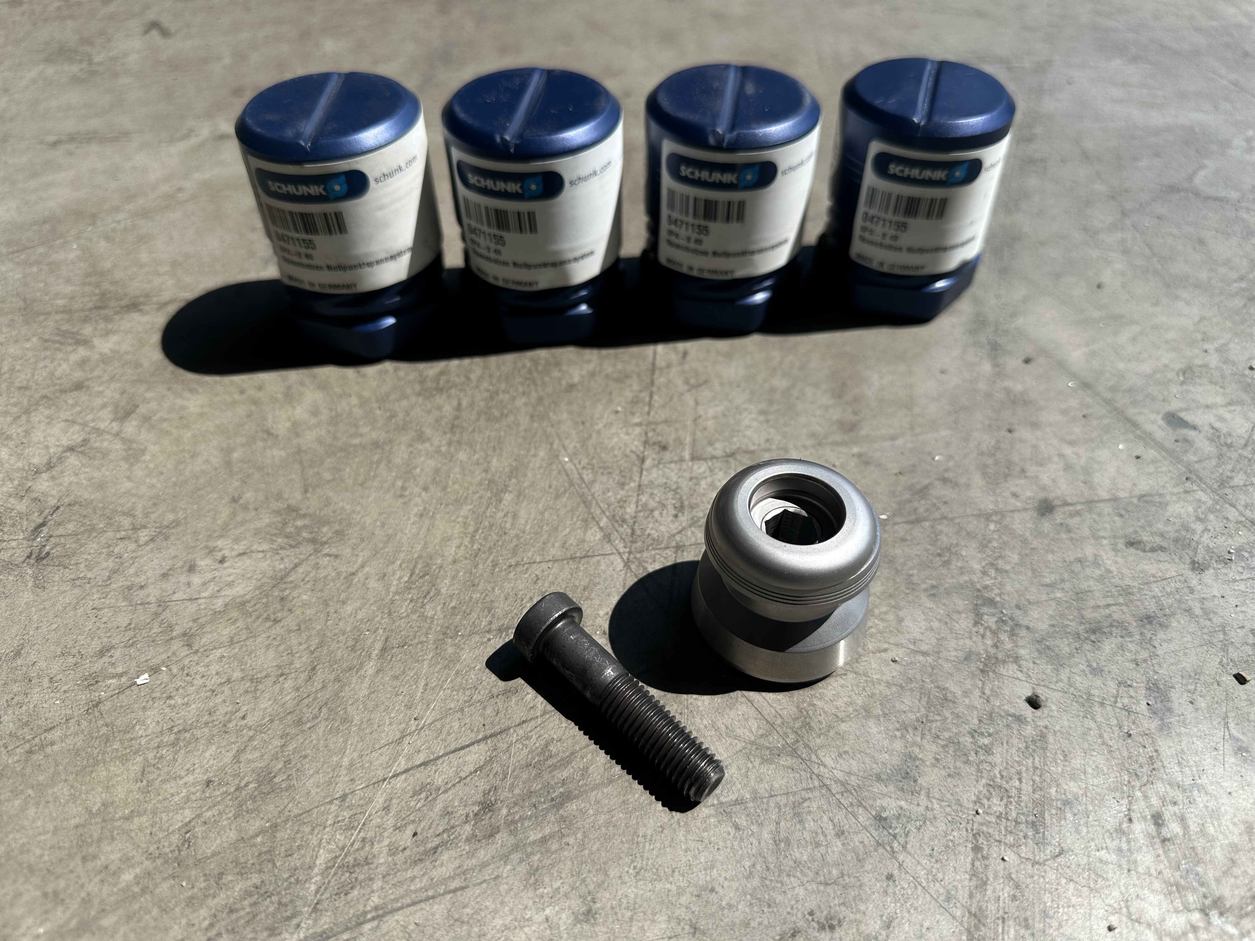 Schunk Spannbolzen Nullpunktspannsystem SPA-X 40 (0471155), Neuware