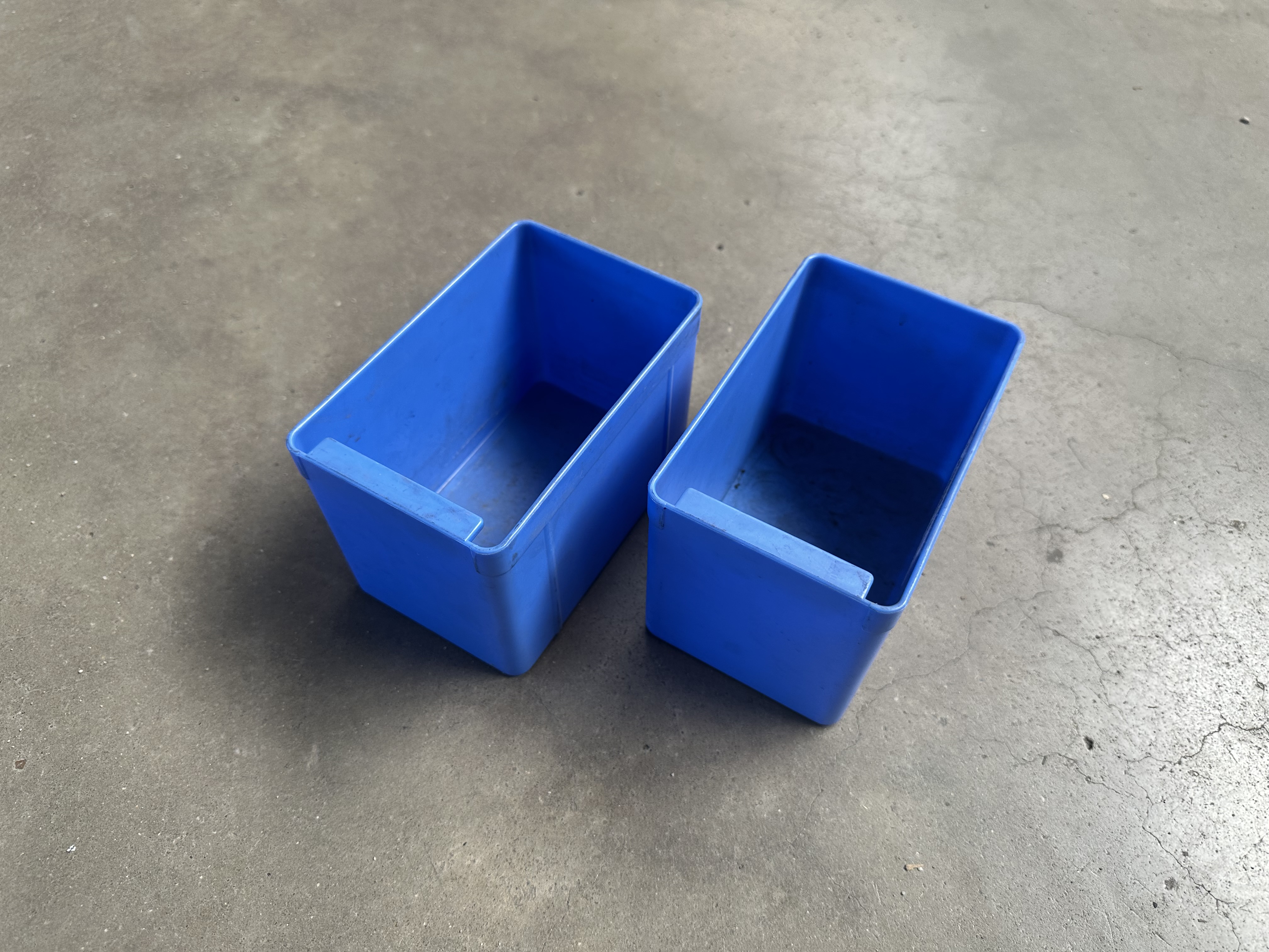 700 St. SSI Schäfer EK111-N Einsatzkasten - Kunststoffkiste - Behälter, gebraucht