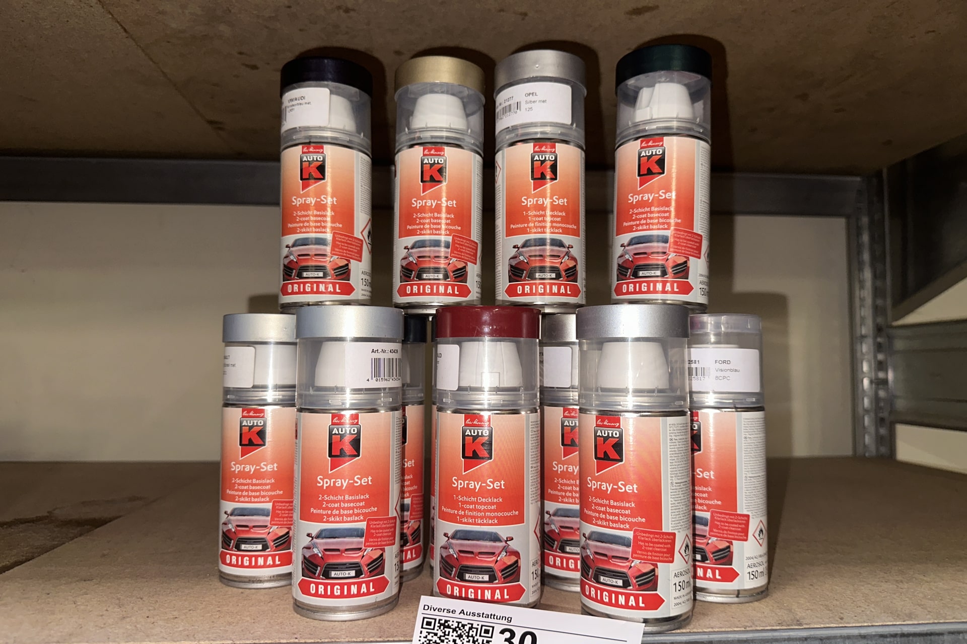 Lagerbereinigung: Kfz Zubehör Handel - Salzburg Süd