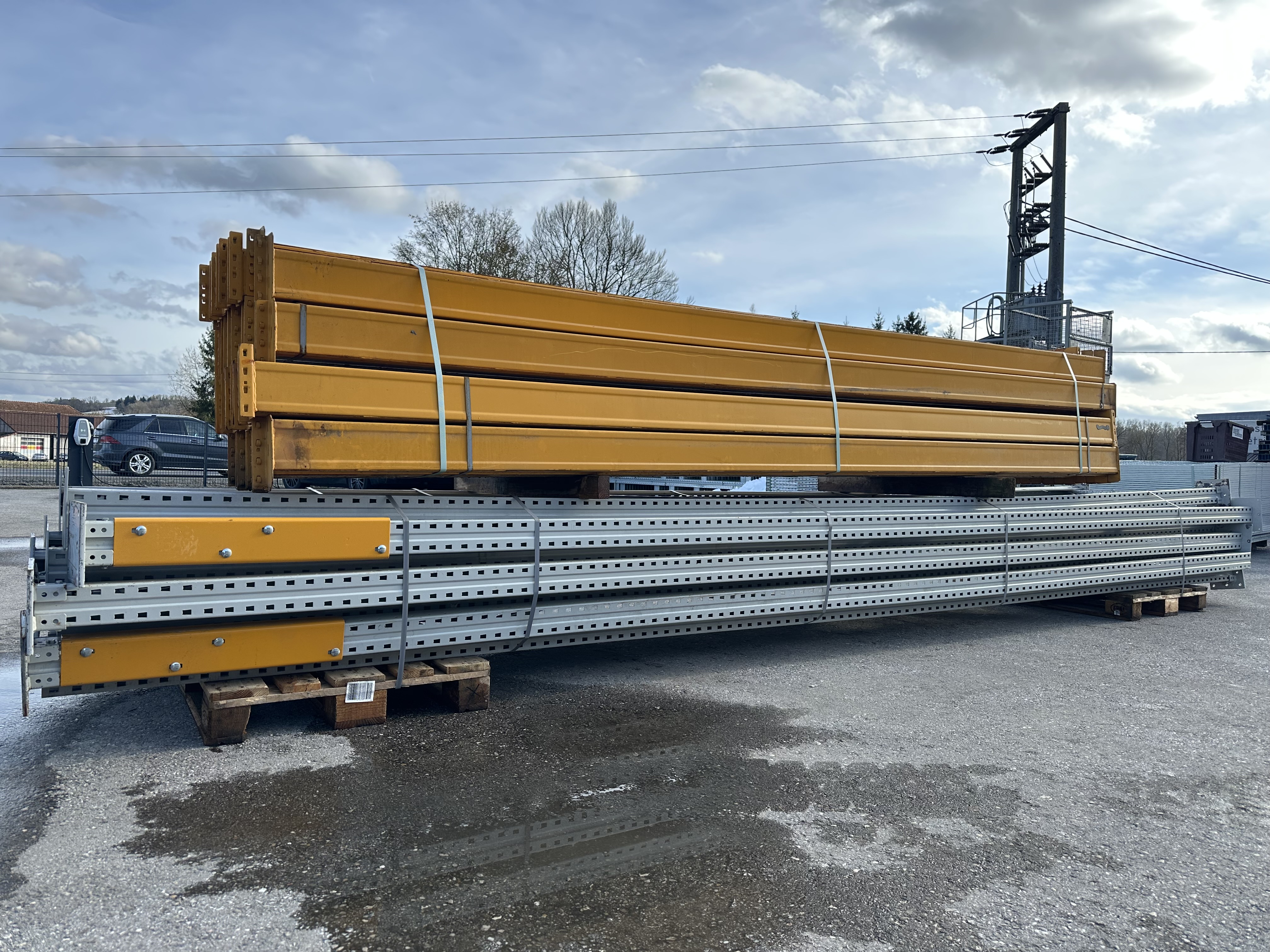 Jungheinricht MPE Palettenregal ca. 26,7 lfm. gebraucht