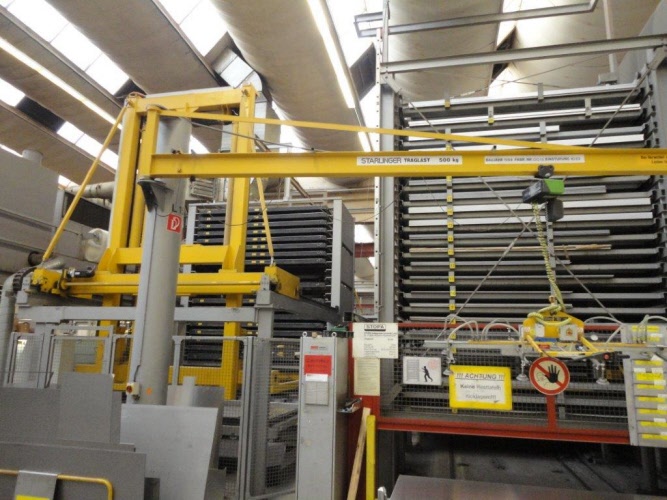 Stopa Steel Racking Sheet metal storage STOPA 86 compartments large format | P1743