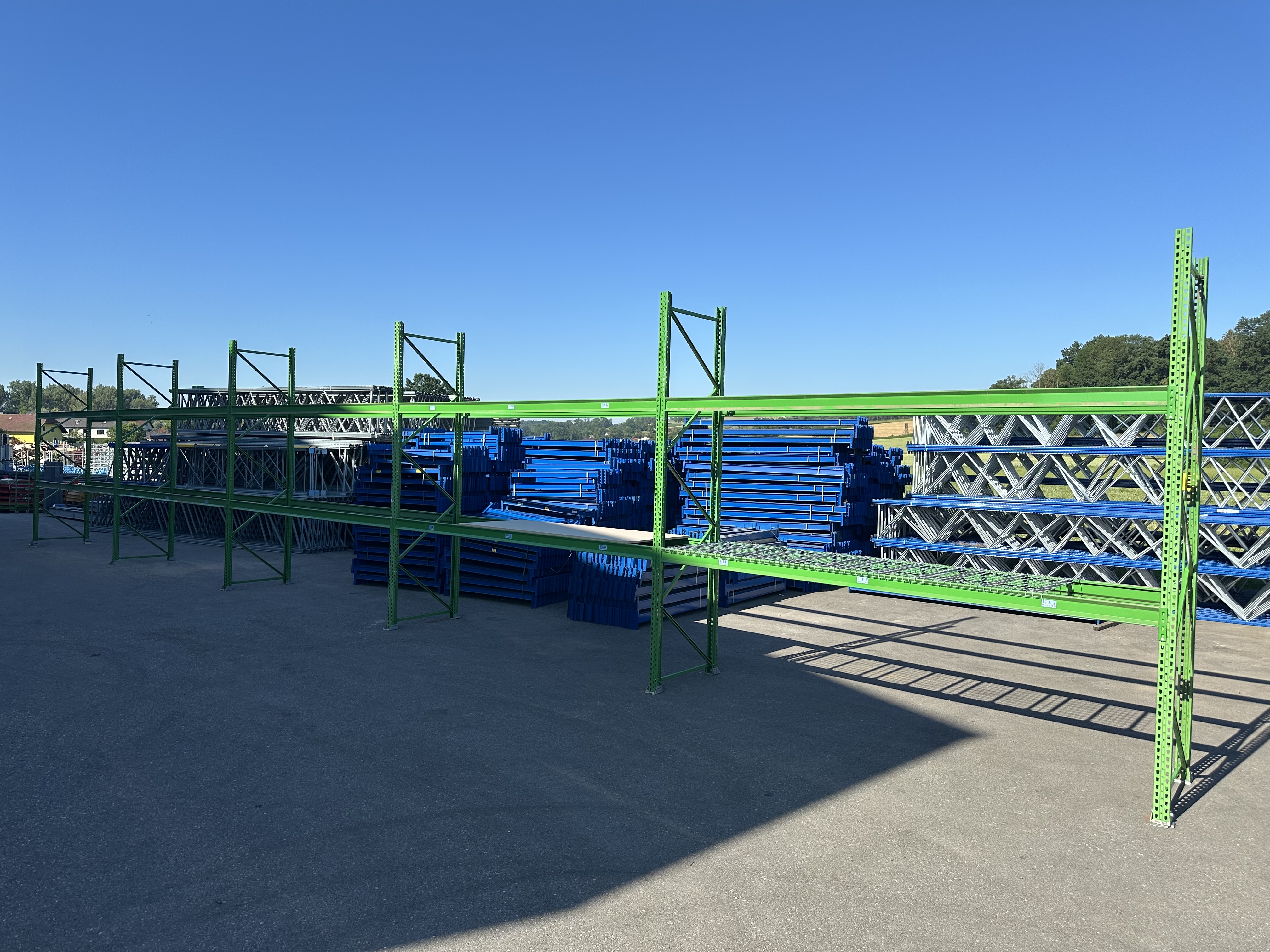Palettenregal Voest ca. 55 lfm. gebraucht