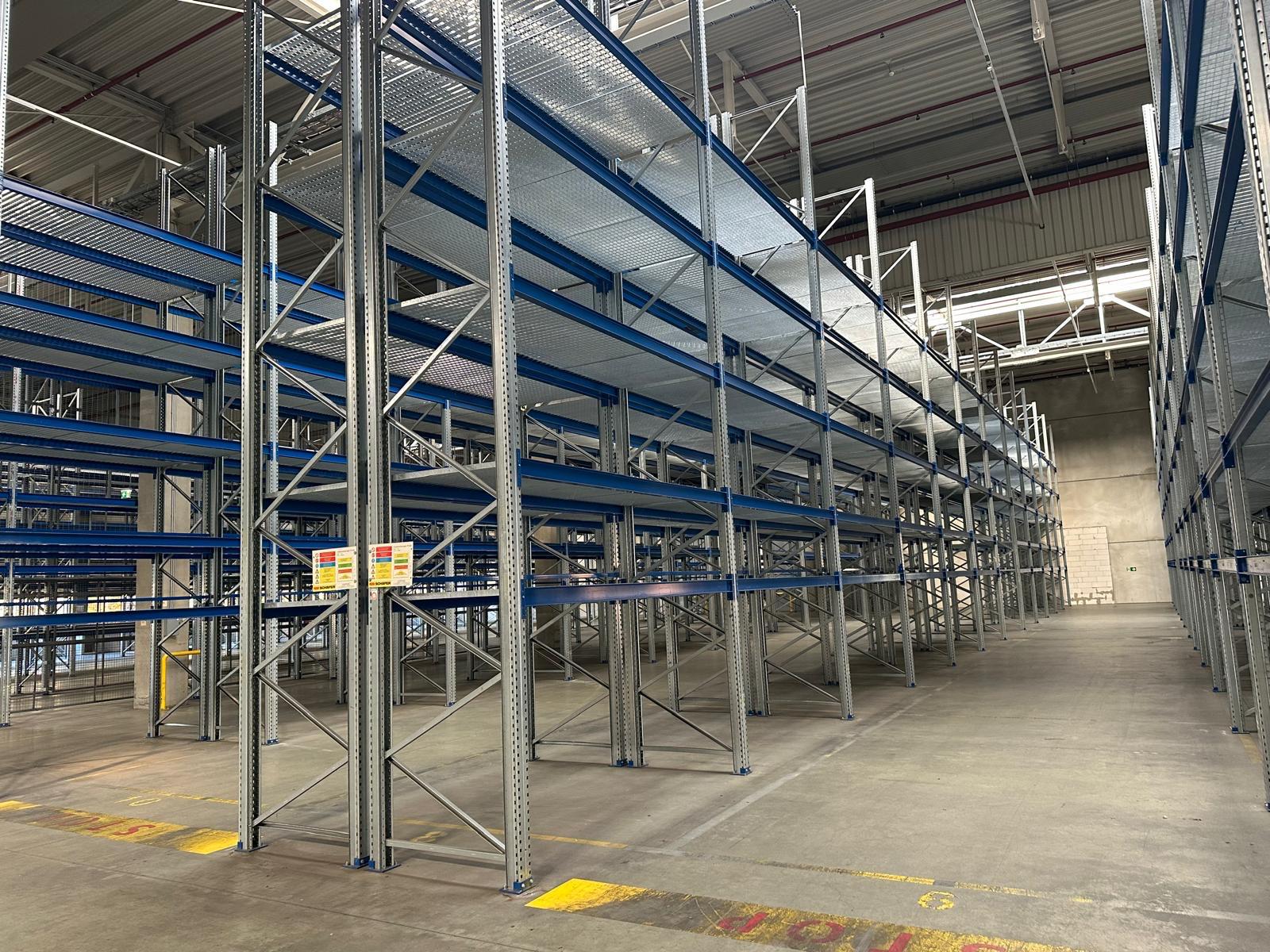 SSI Schäfer PR600 pallet rack, used | P10374